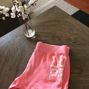 Soft watermelon pink shorts